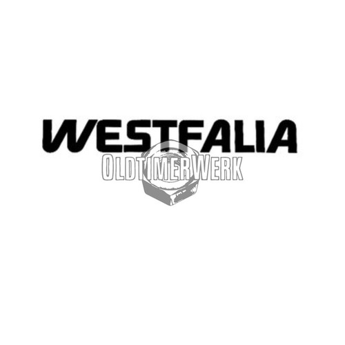 Westfalia aufkleber schwarz - aufkleber,,