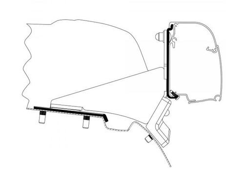 Thule adapter mercedes - mercedes, vito