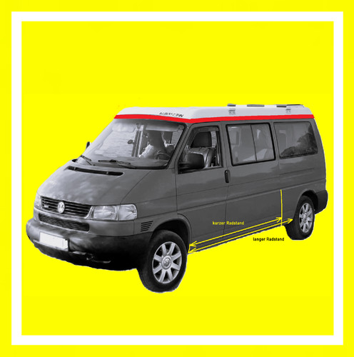 Lang aufstelldach - vw, t4